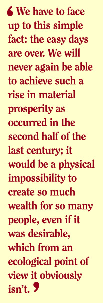 Quote from the book Why Things Are Going to Get Worse